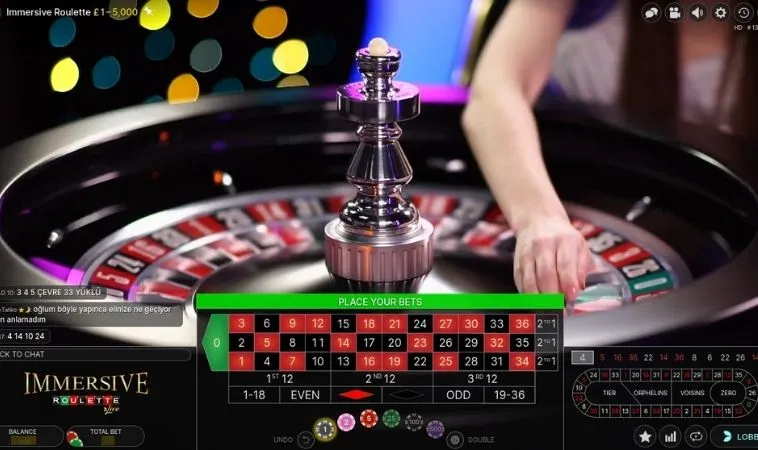 Bàn chơi Roulette Nhà Cái JJ88